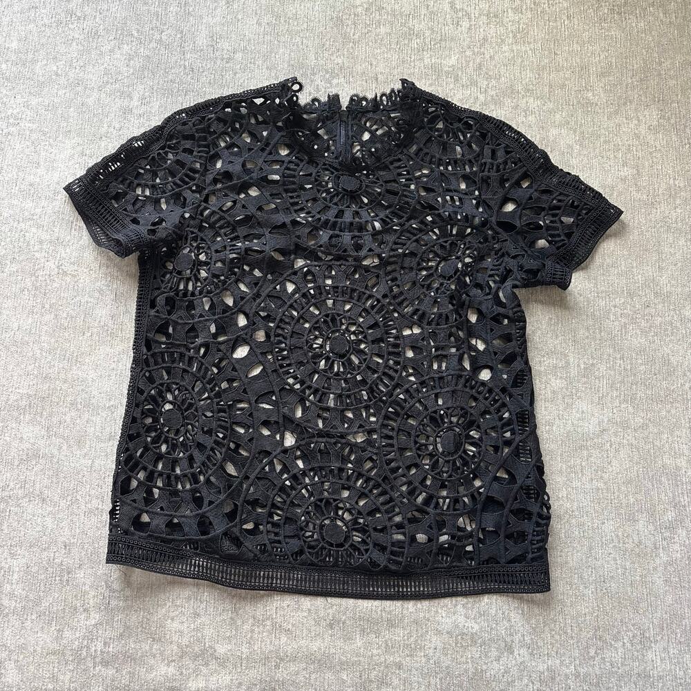 Black Lace Top